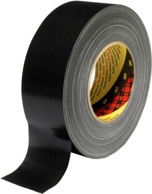 3M Scotch 389, Gewebeklebeband, schwarz