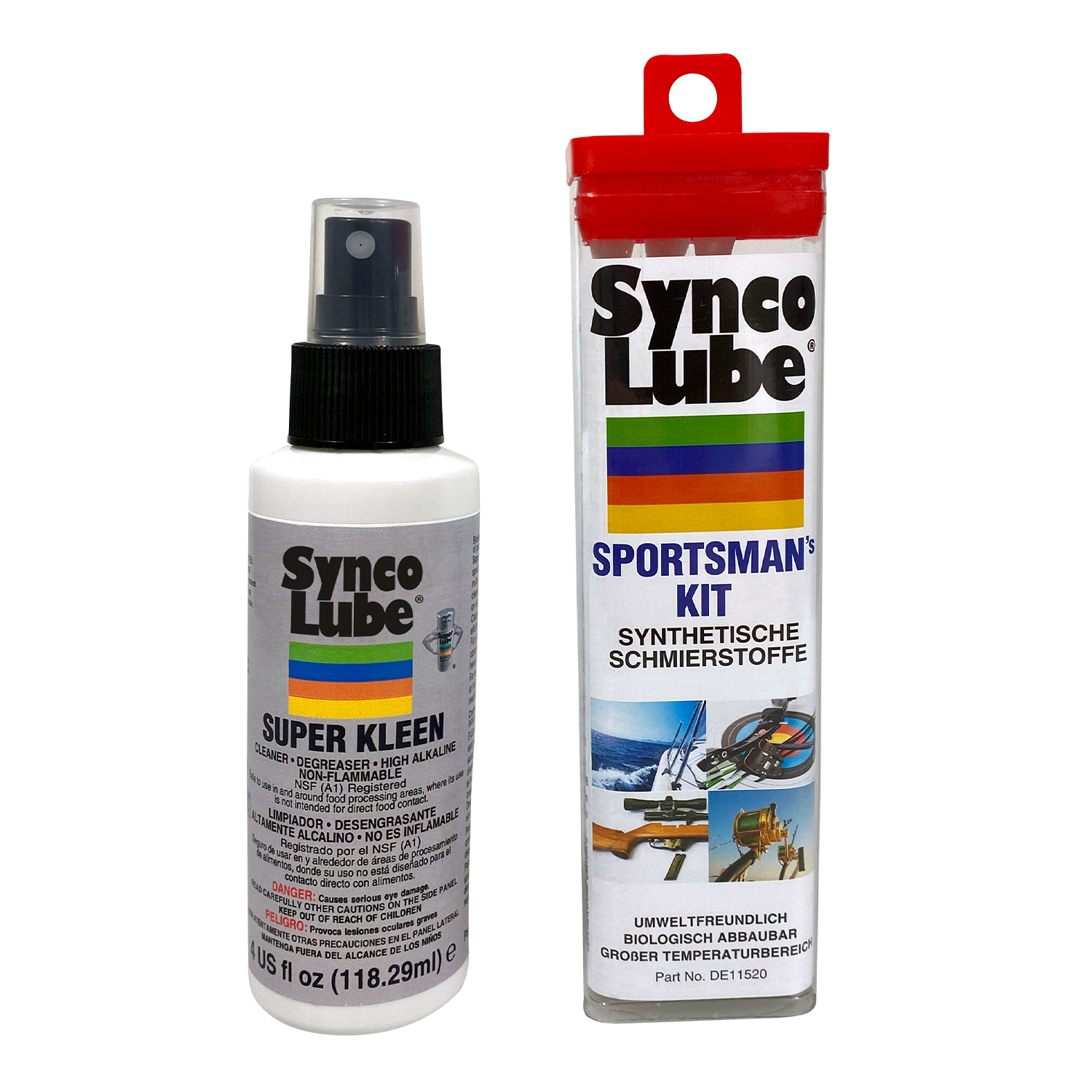 Super Synco Lube, Sportsman's Kit 11520 + Super Kleen Reiniger 10004