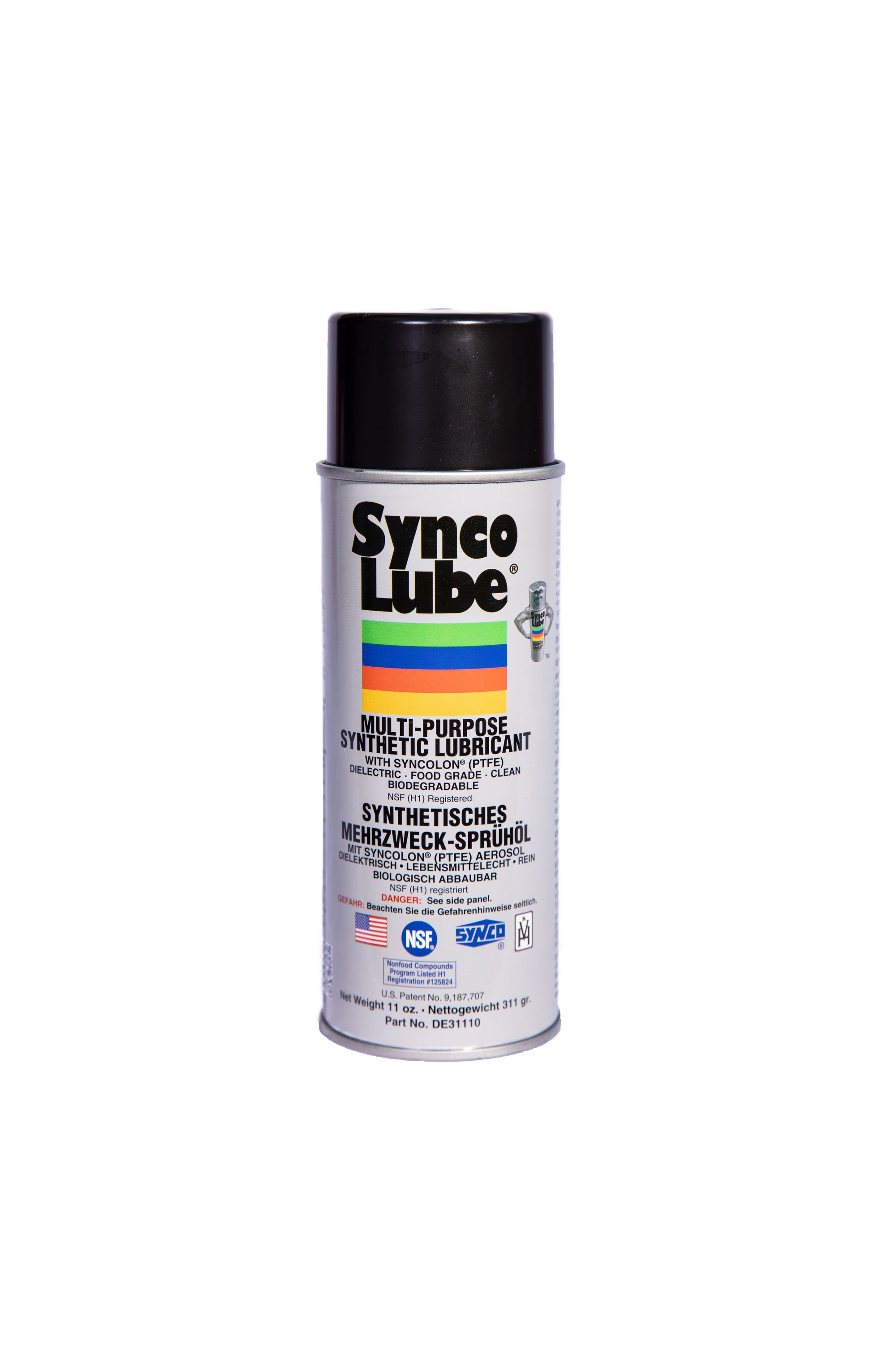 Super Synco Lube 31110 - Synthetisches Mehrzweck-Öl mit Syncolon (PTFE) Aerosol, 311g