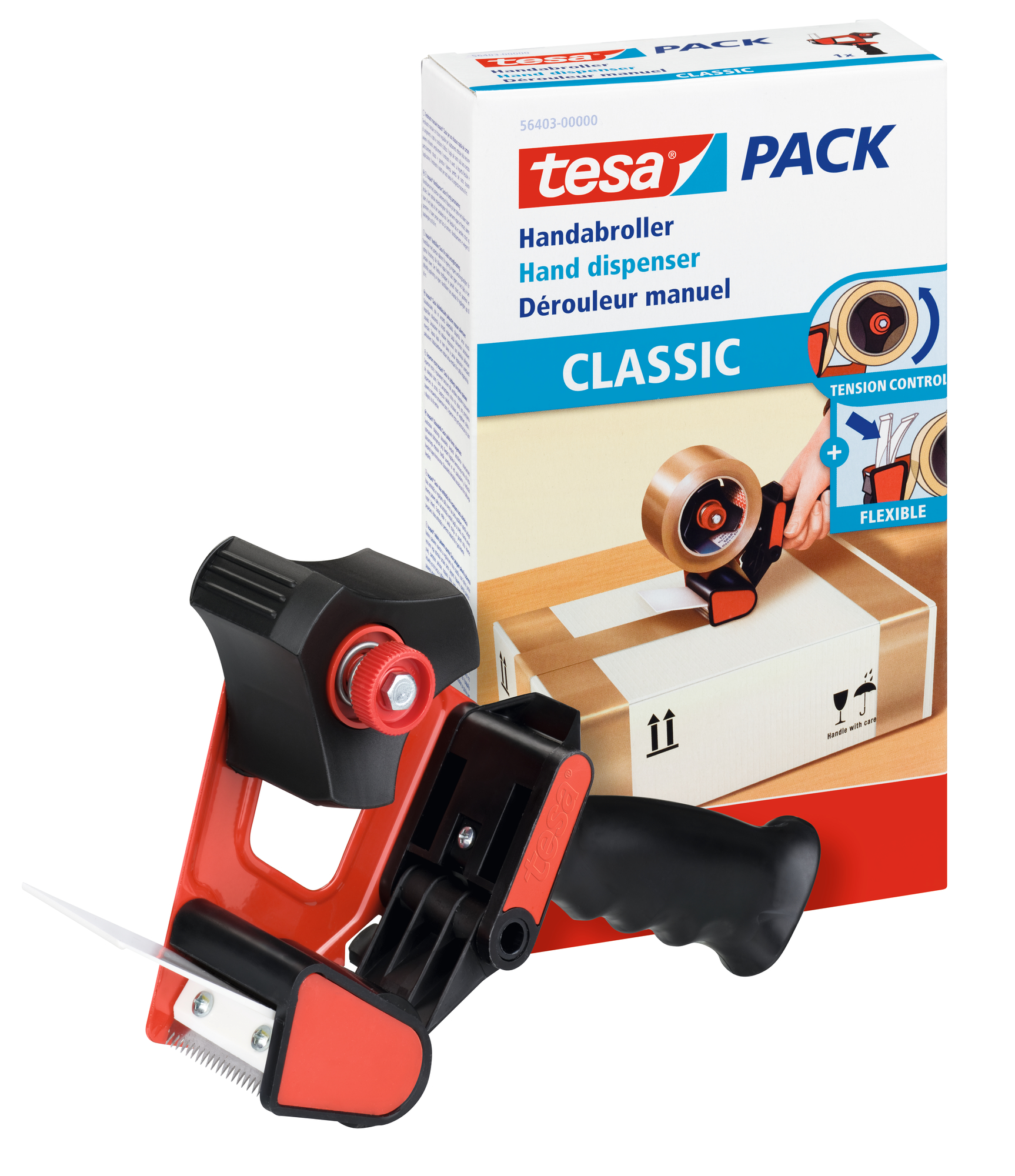 tesa 56403, Handabroller CLASSIC, Packbandabroller