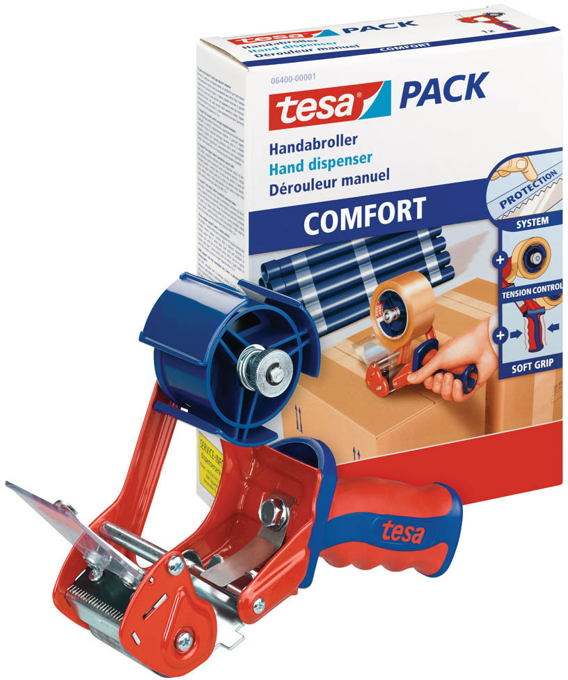 tesa 6400 Packband Handabroller Comfort