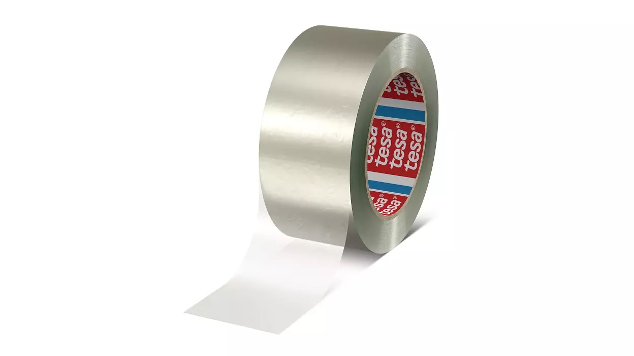 tesa 60412, Recycling PET Packband, 70% ökologisch & nachhaltig