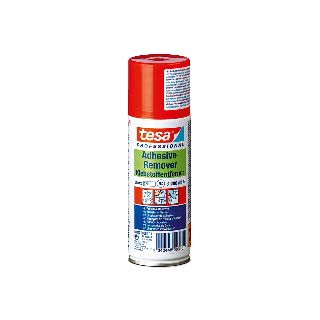 tesa 60042, Klebstoffentferner Spray, 200ml, farblos