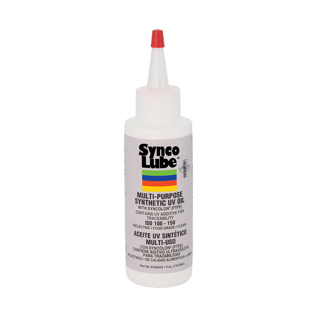 Super Synco Lube 51004 UV - Synthetisches Mehrzwecköl mit Syncolon UV (PTFE), 118,29ml