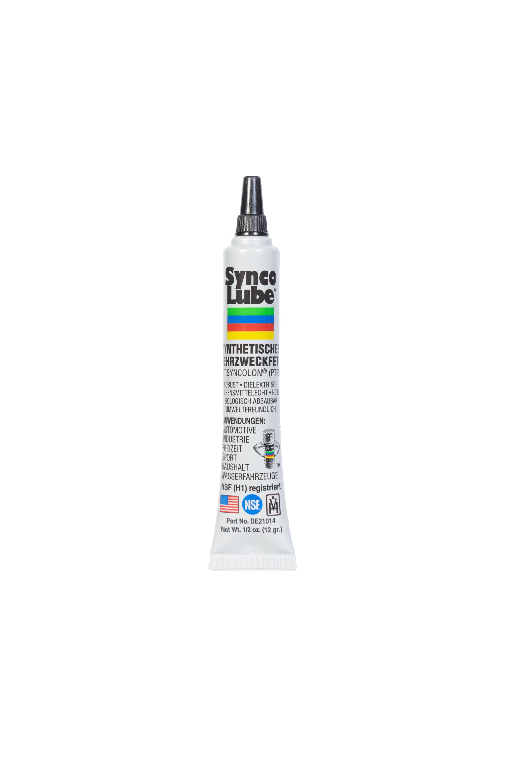 Super Synco Lube 21014 - Synthetisches Mehrzweckfett mit Syncolon (PTFE), 12g Tube