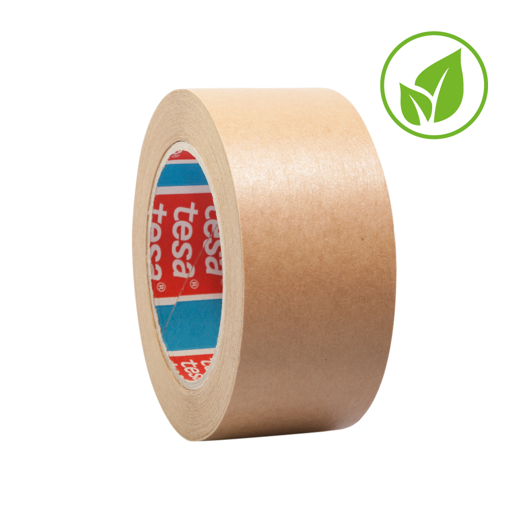 tesa 4313, Papierverpackungsklebeband, 50mm x 50m, chamois