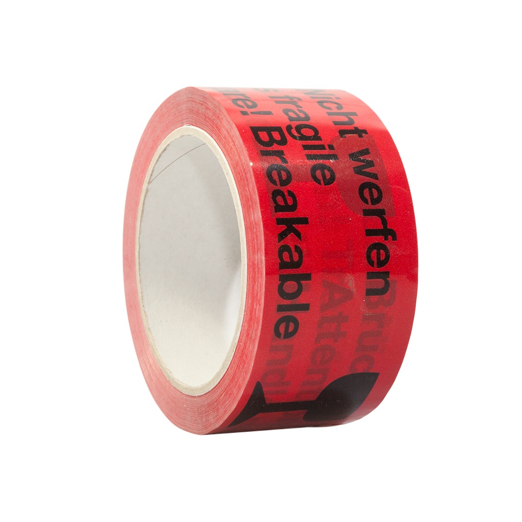 selmundo 266, Bruchgefahr, PP-Packband, 50mm x 66m, rot