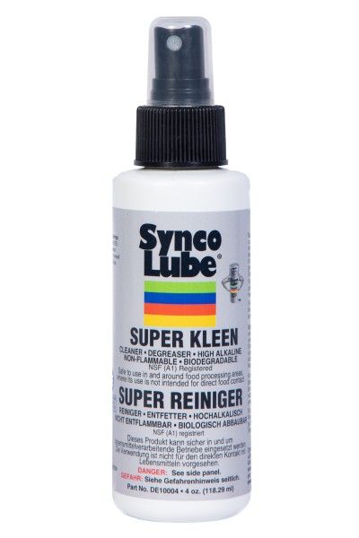 Super Synco Lube 10004 - Super Kleen Reiniger, 118,29ml Handsprühflasche